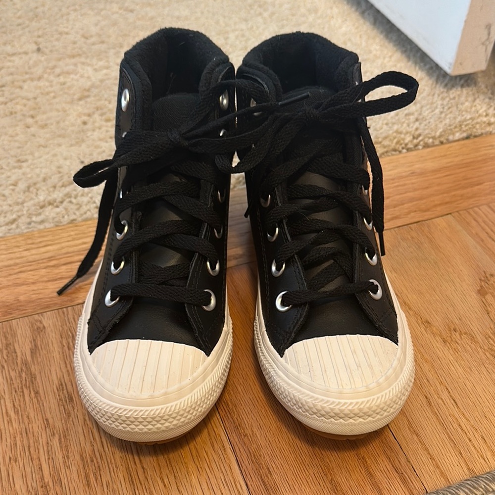 BUY ONE GET ONE FREE: BRAND NEW Converse Black High-Tops with White Soles